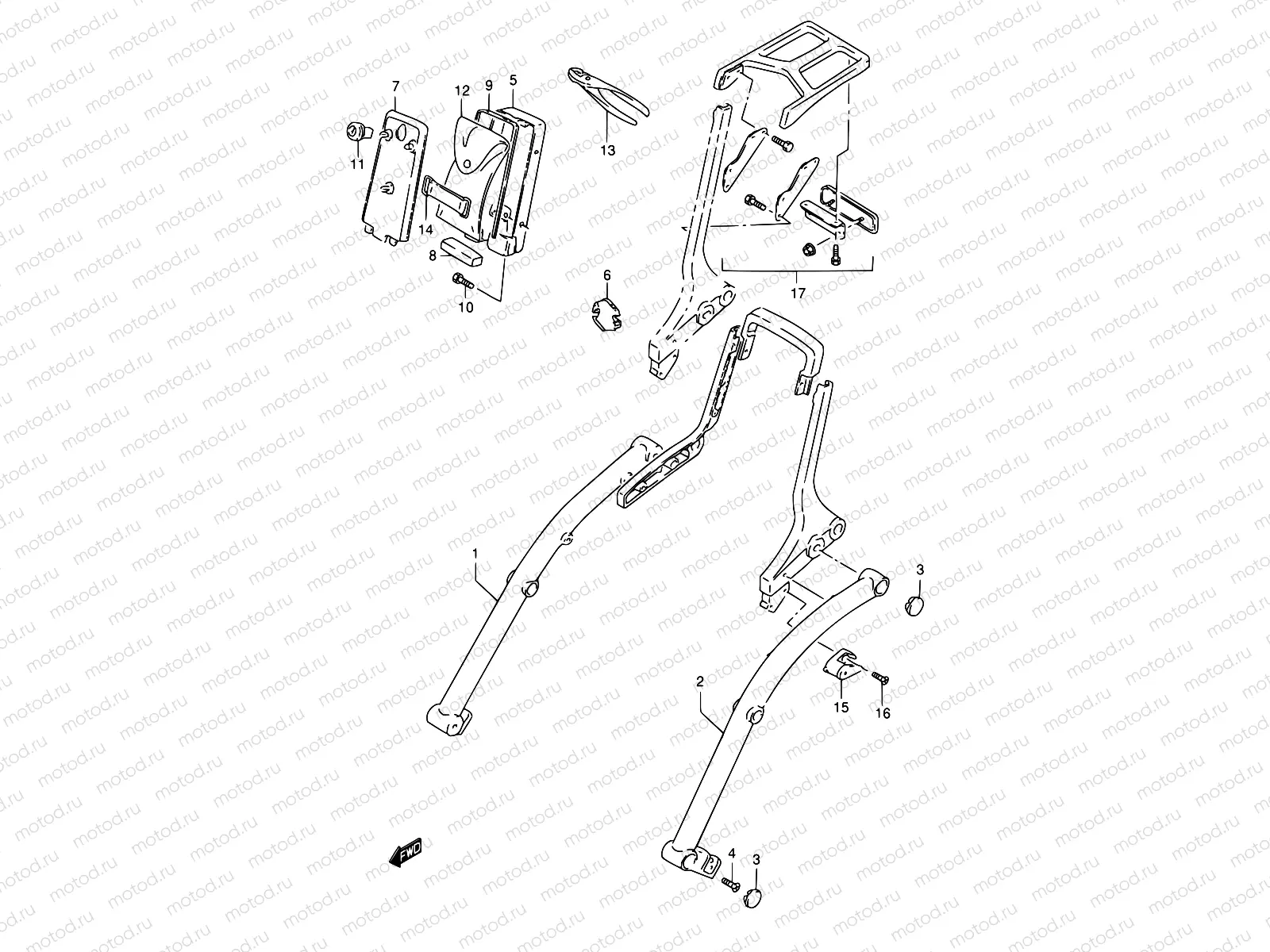 36 - FRAME HANDLE GRIP