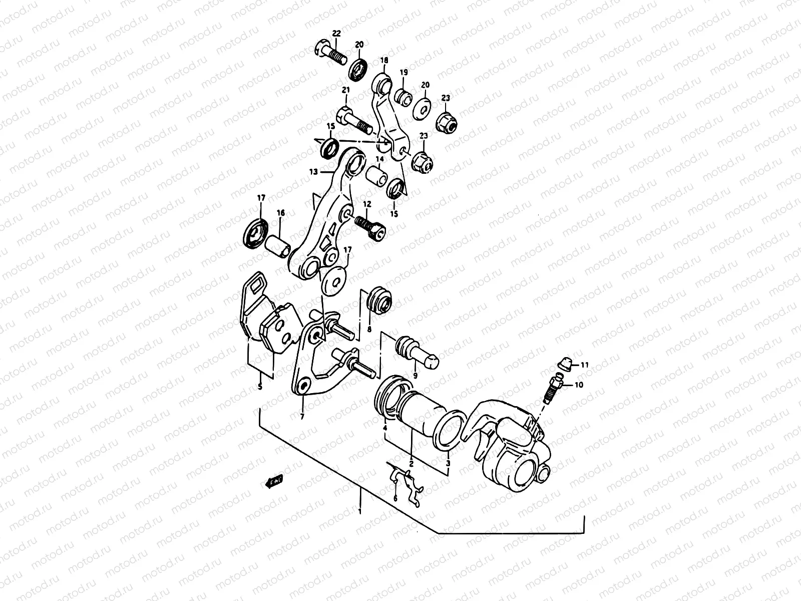 36 - FRONT CALIPER