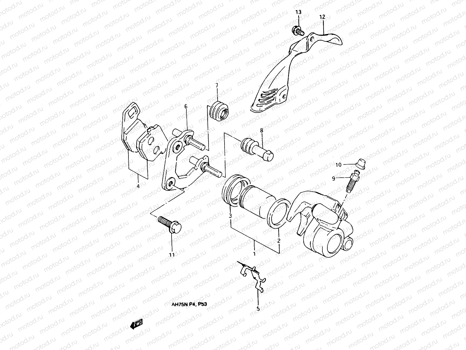 36 - FRONT CALIPER