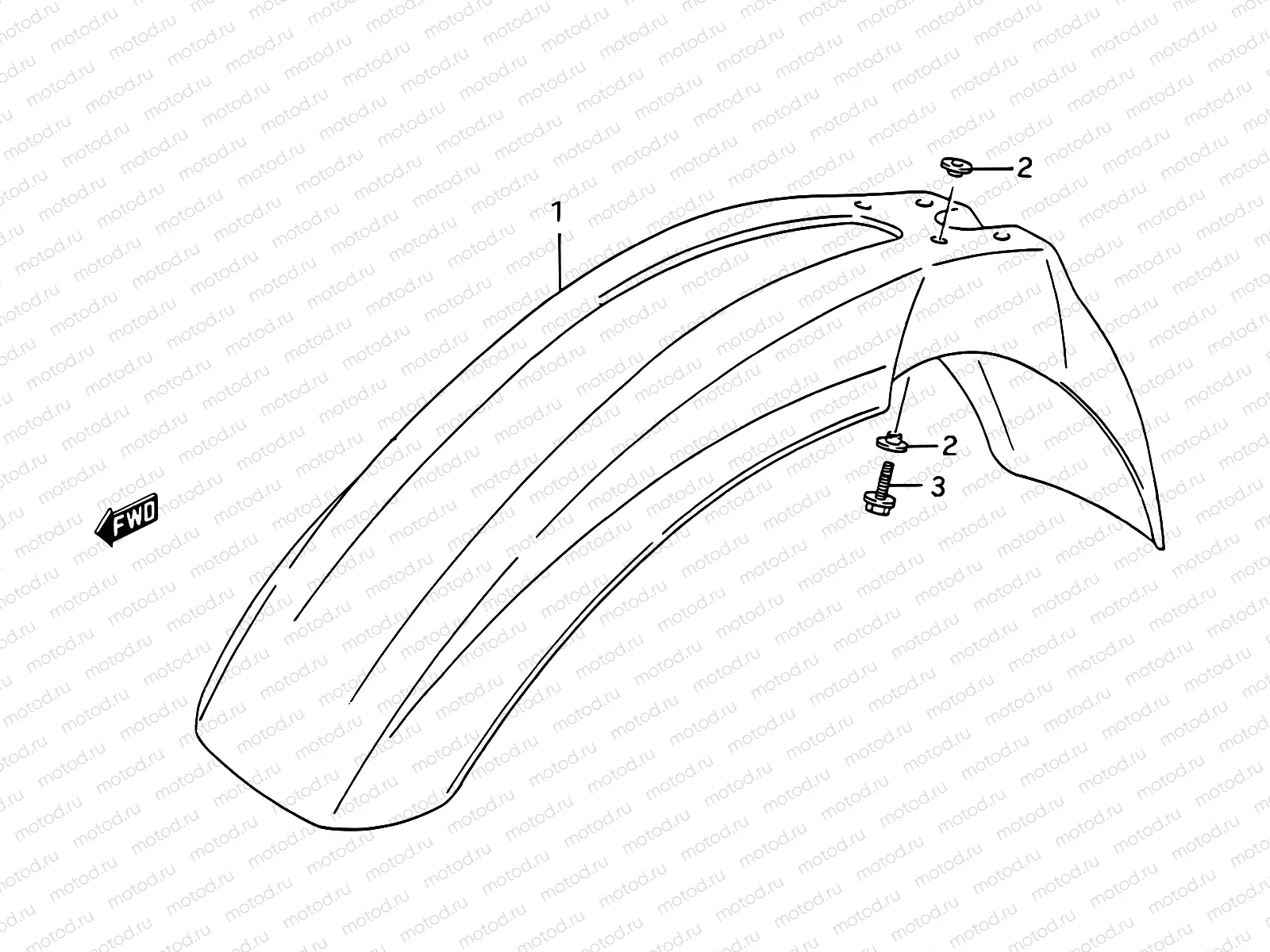 36 - FRONT FENDER