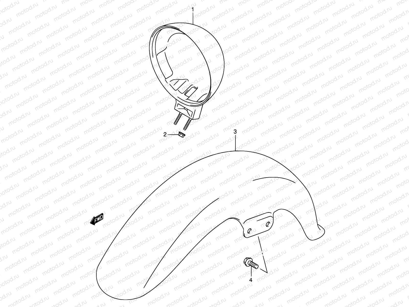 36 - FRONT FENDER