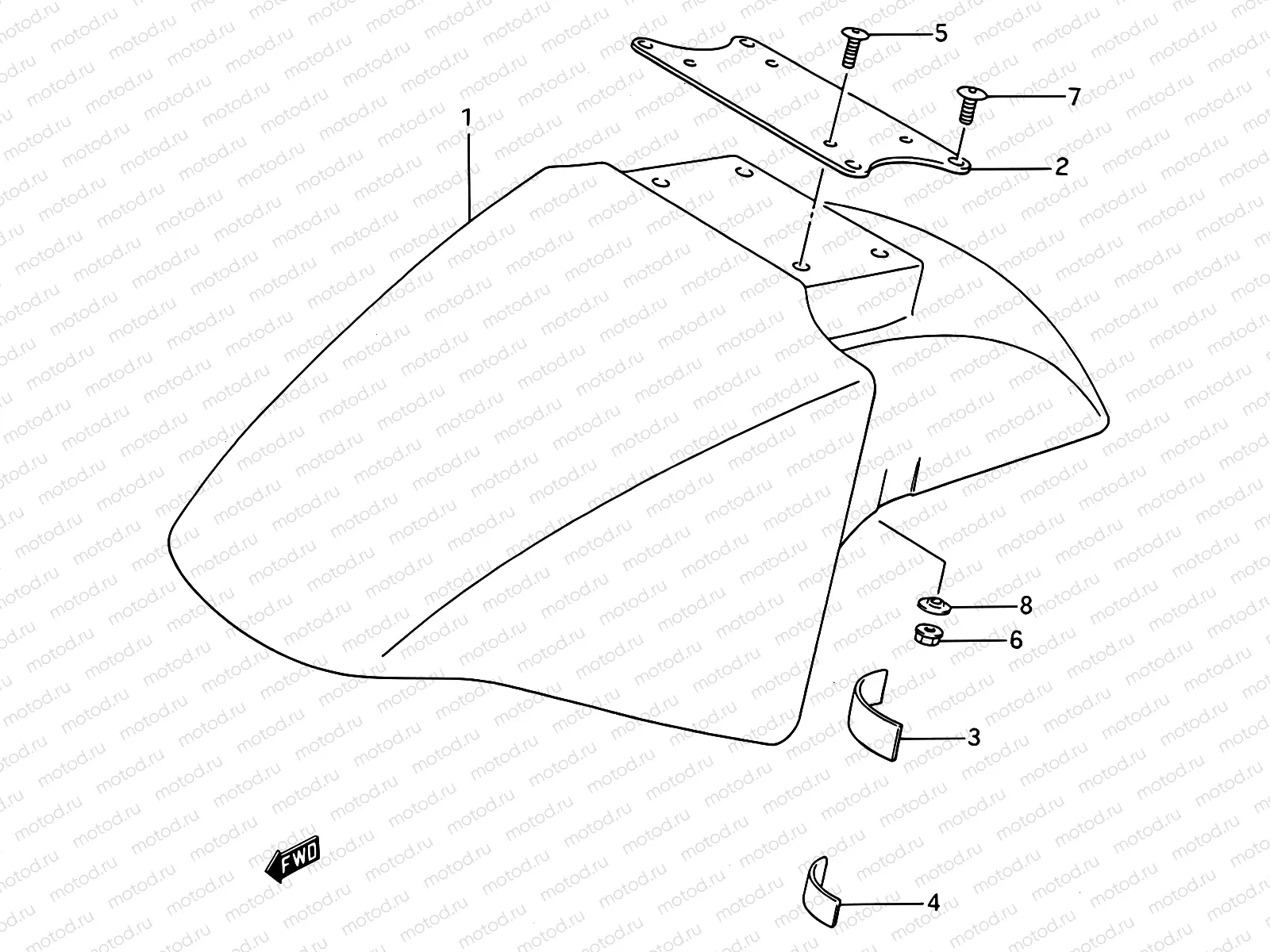 36 - FRONT FENDER