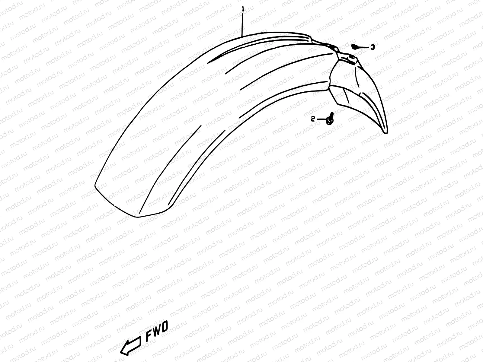 36 - FRONT FENDER