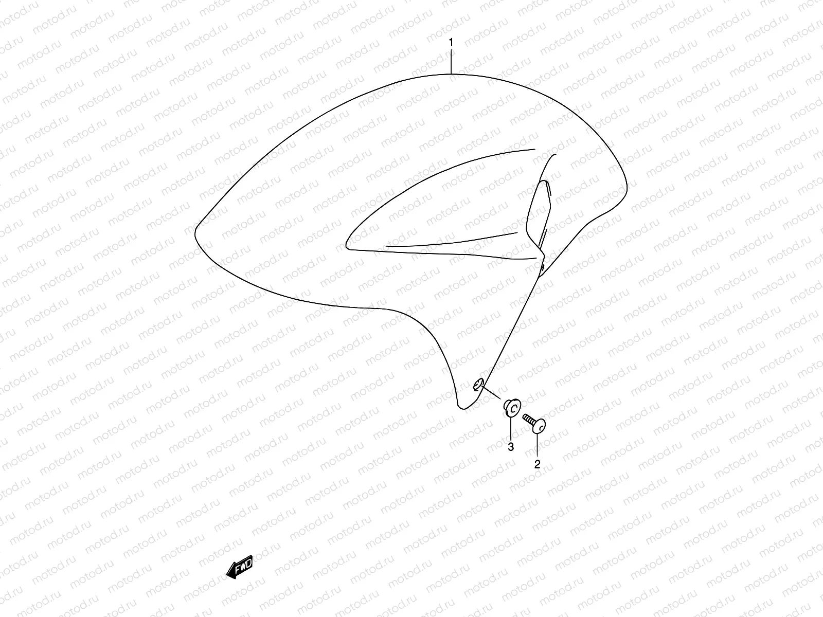 36 - FRONT FENDER