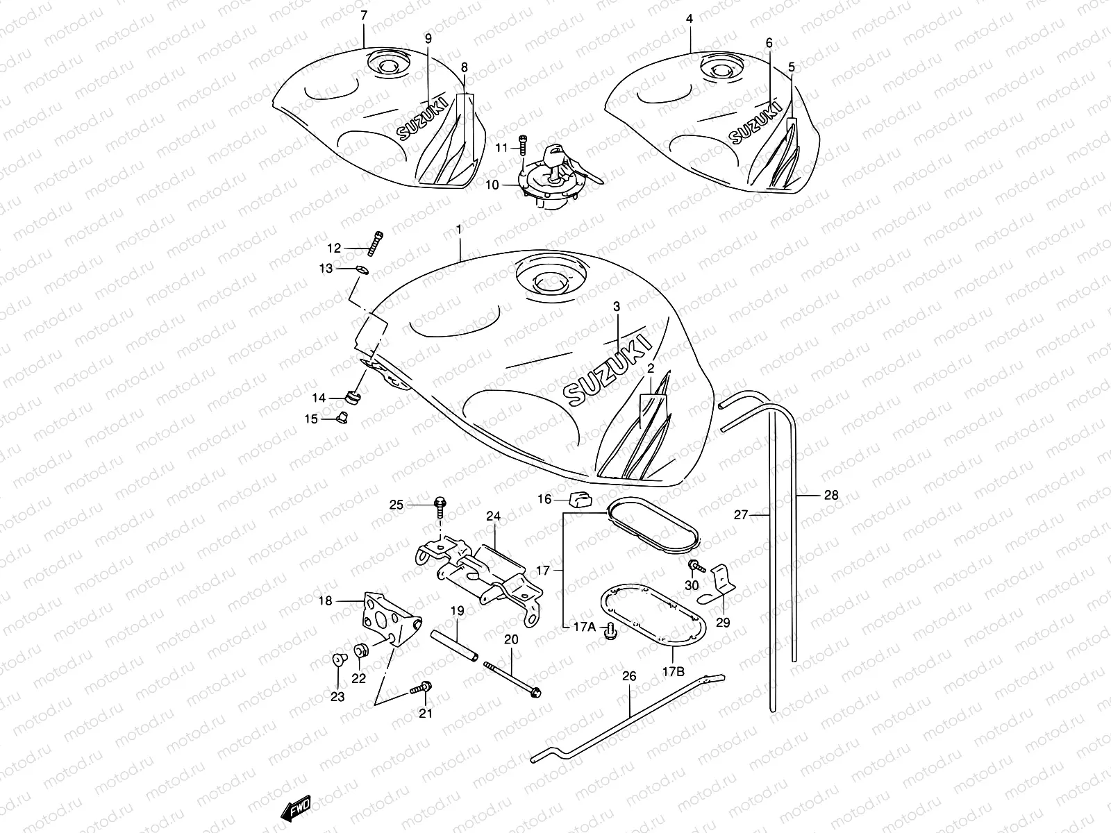 36 - FUEL TANK (MODEL T)