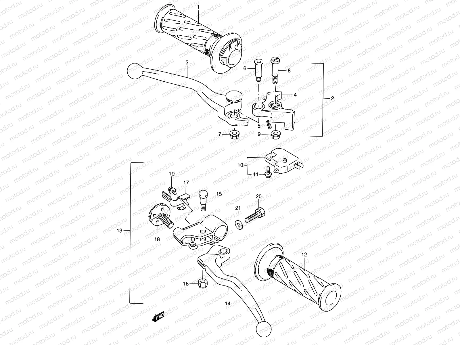 36 - HANDLE LEVER