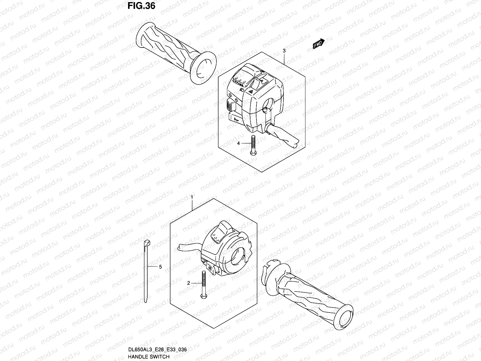 36 - HANDLE SWITCH