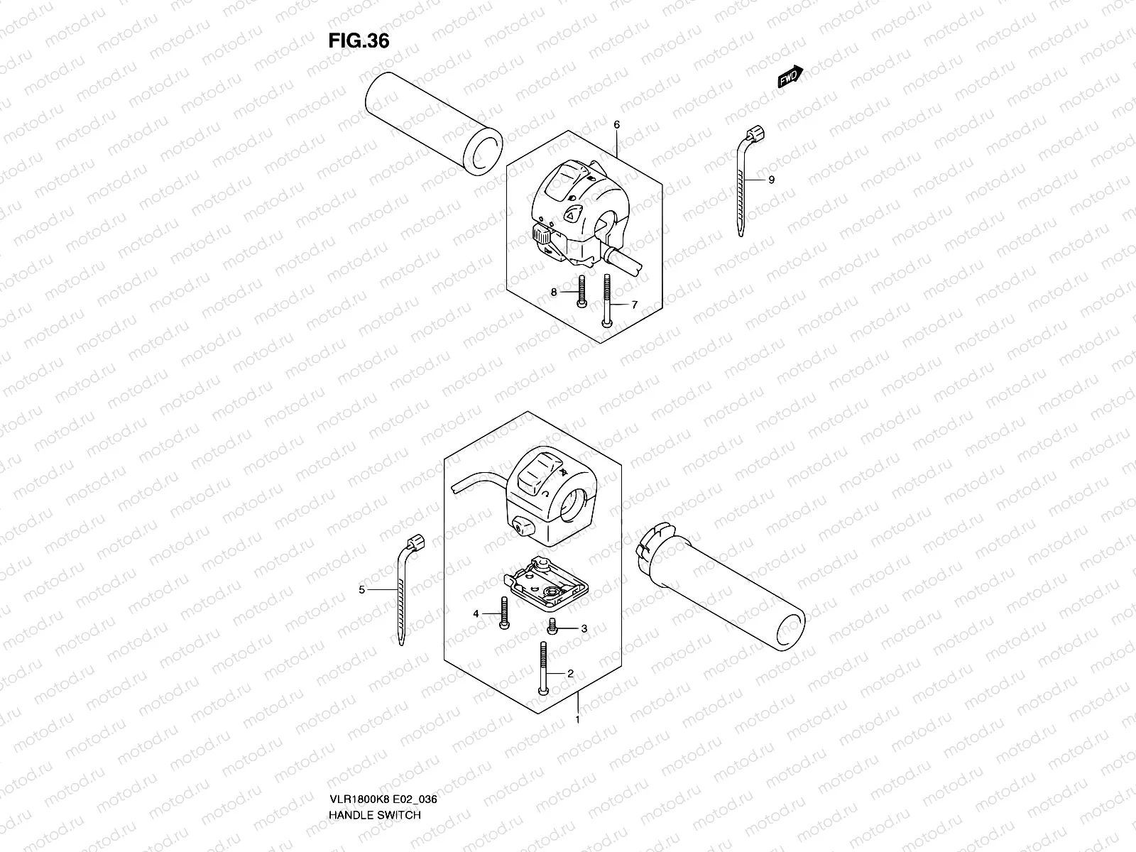 36 - HANDLE SWITCH