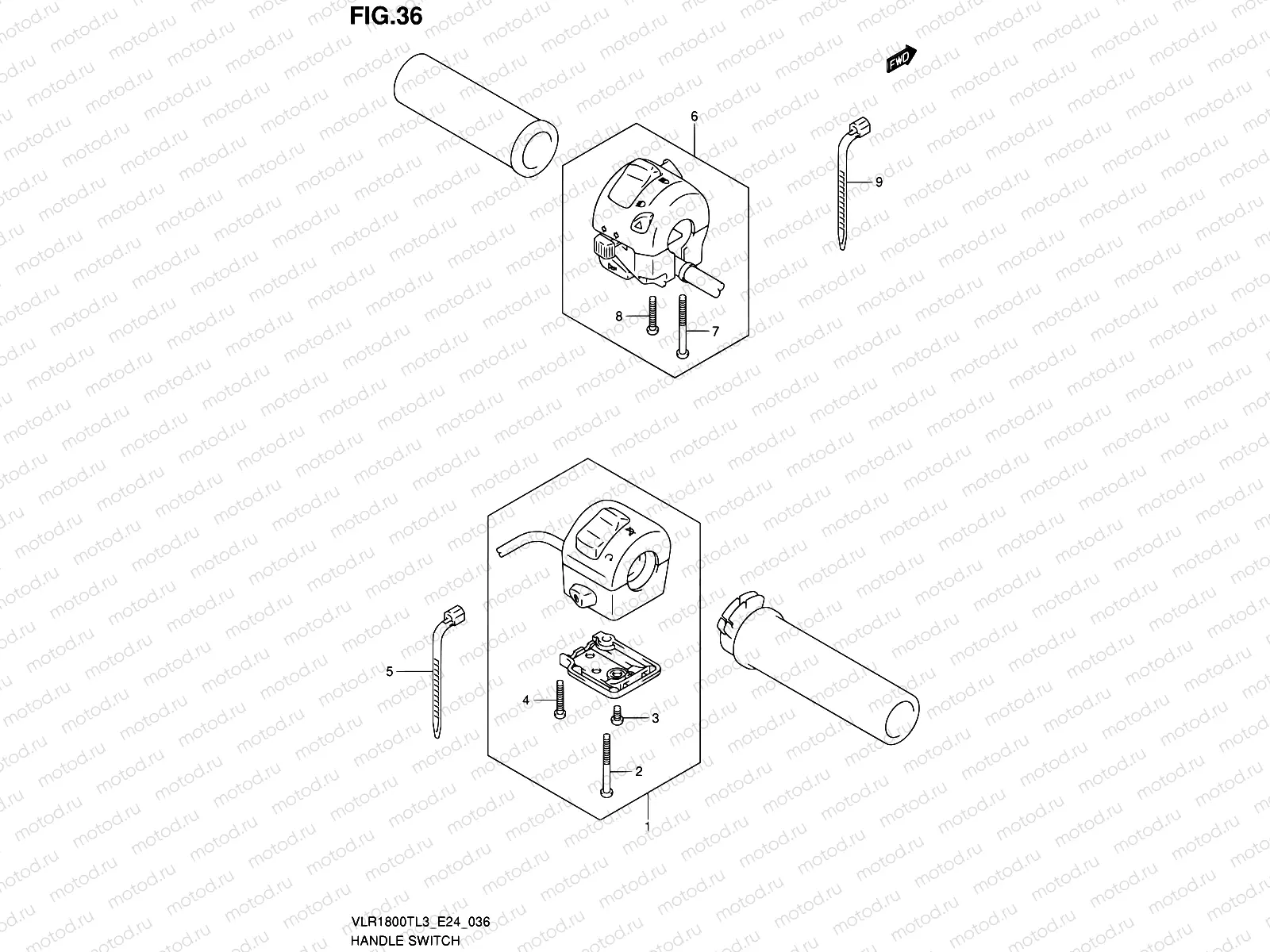 36 - HANDLE SWITCH