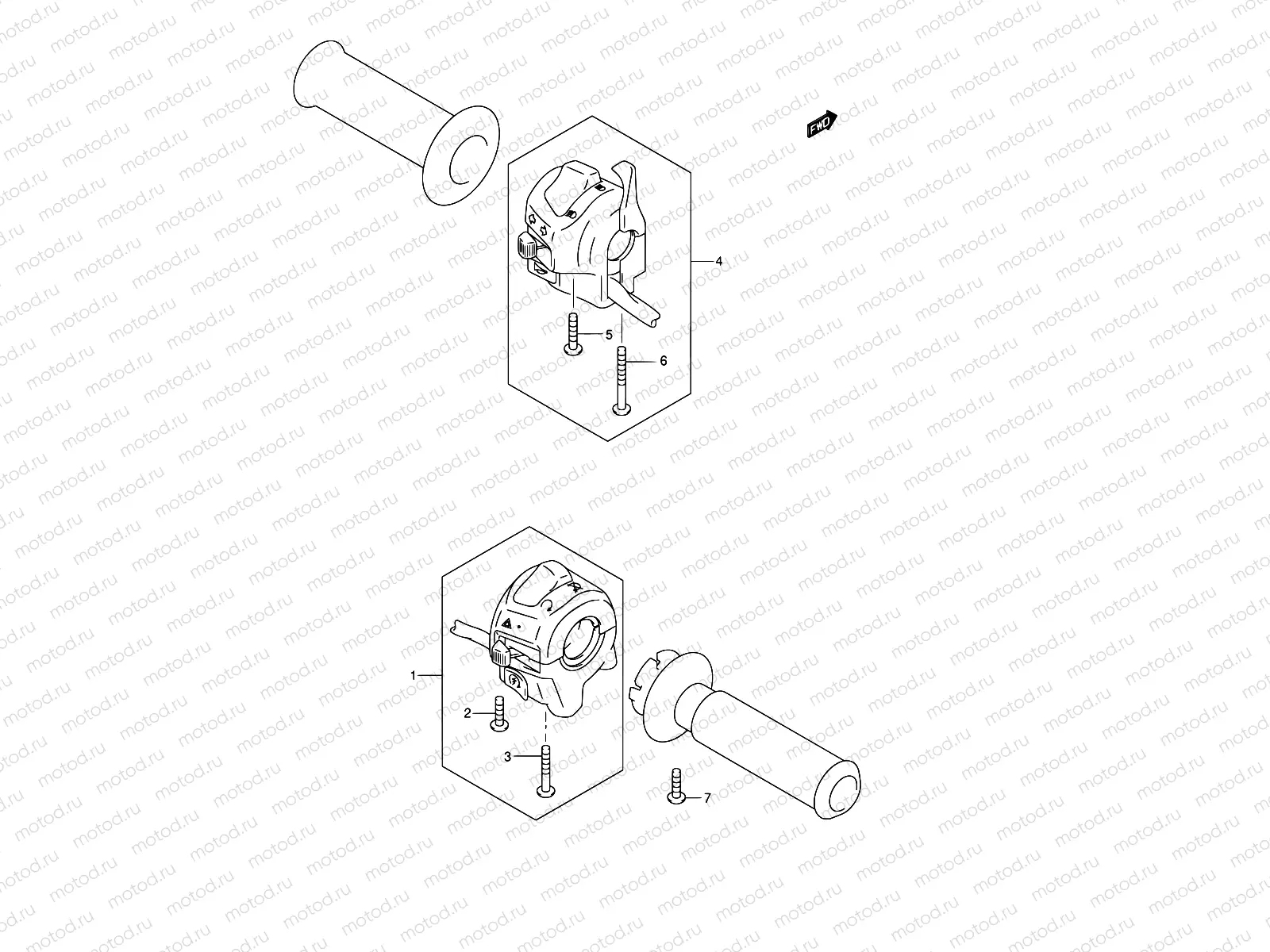 36 - HANDLE SWITCH