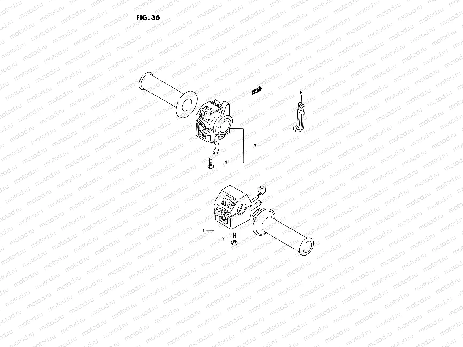 36 - HANDLE SWITCH