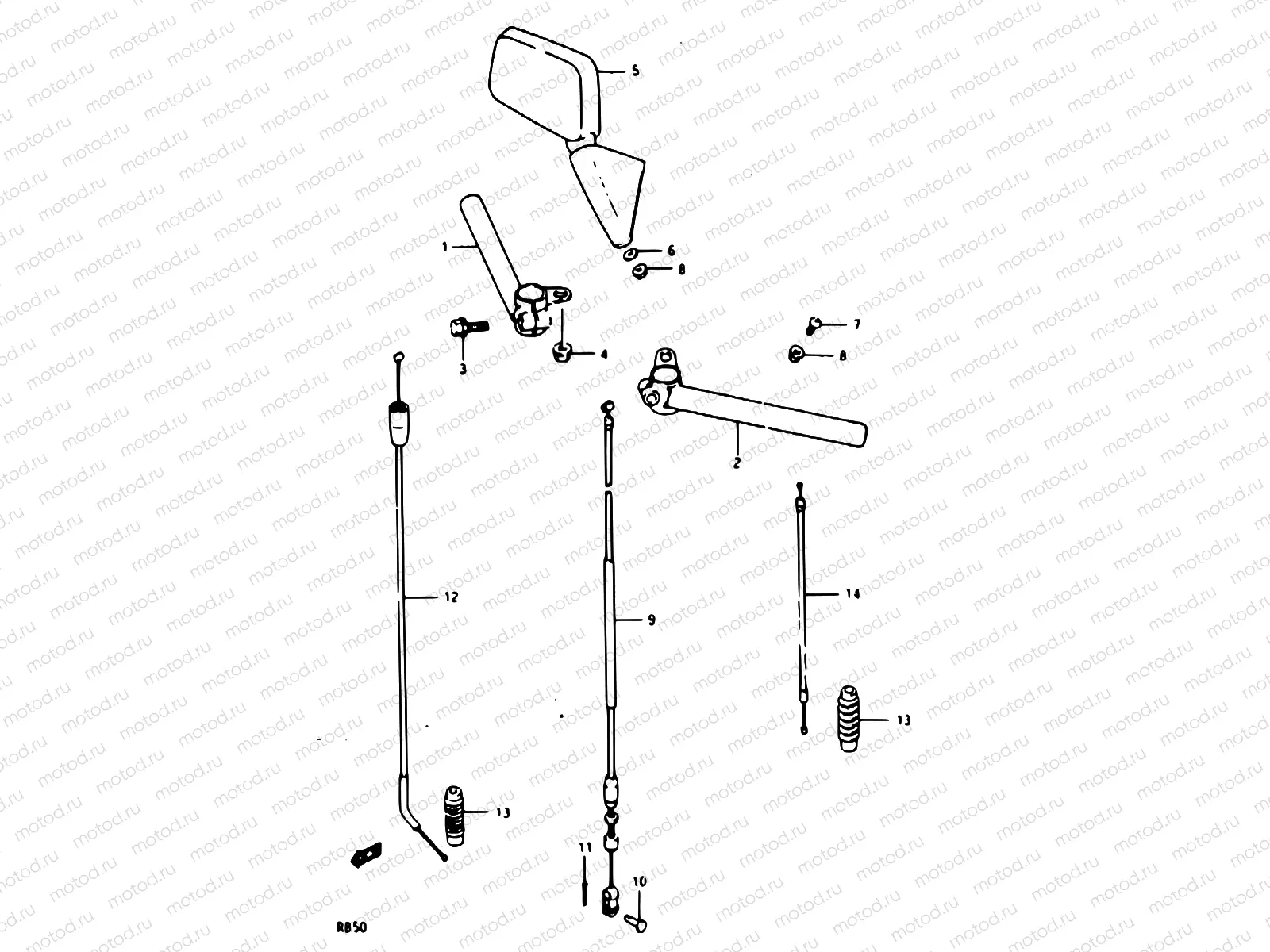 36 - HANDLEBAR