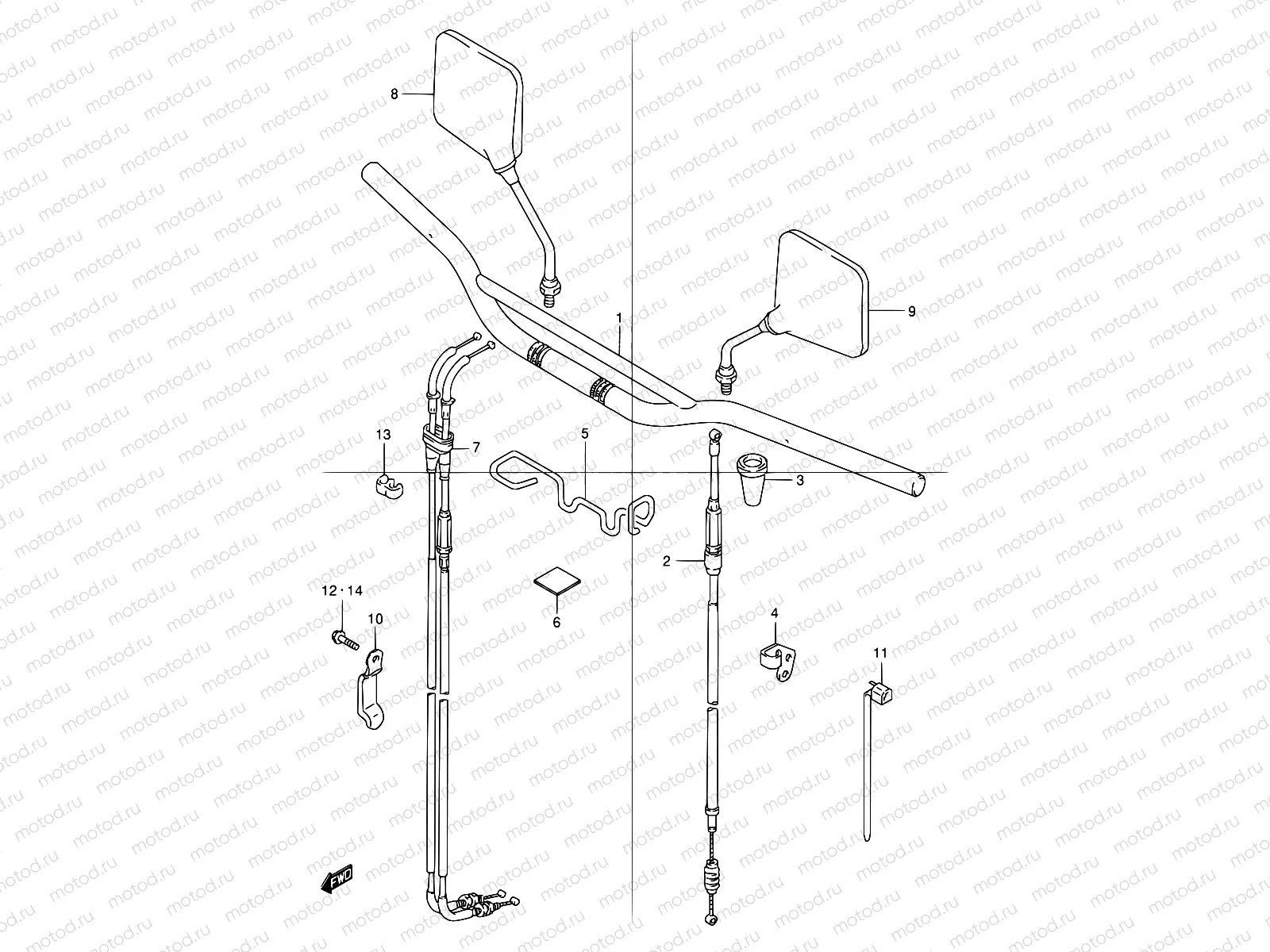36 - HANDLEBAR
