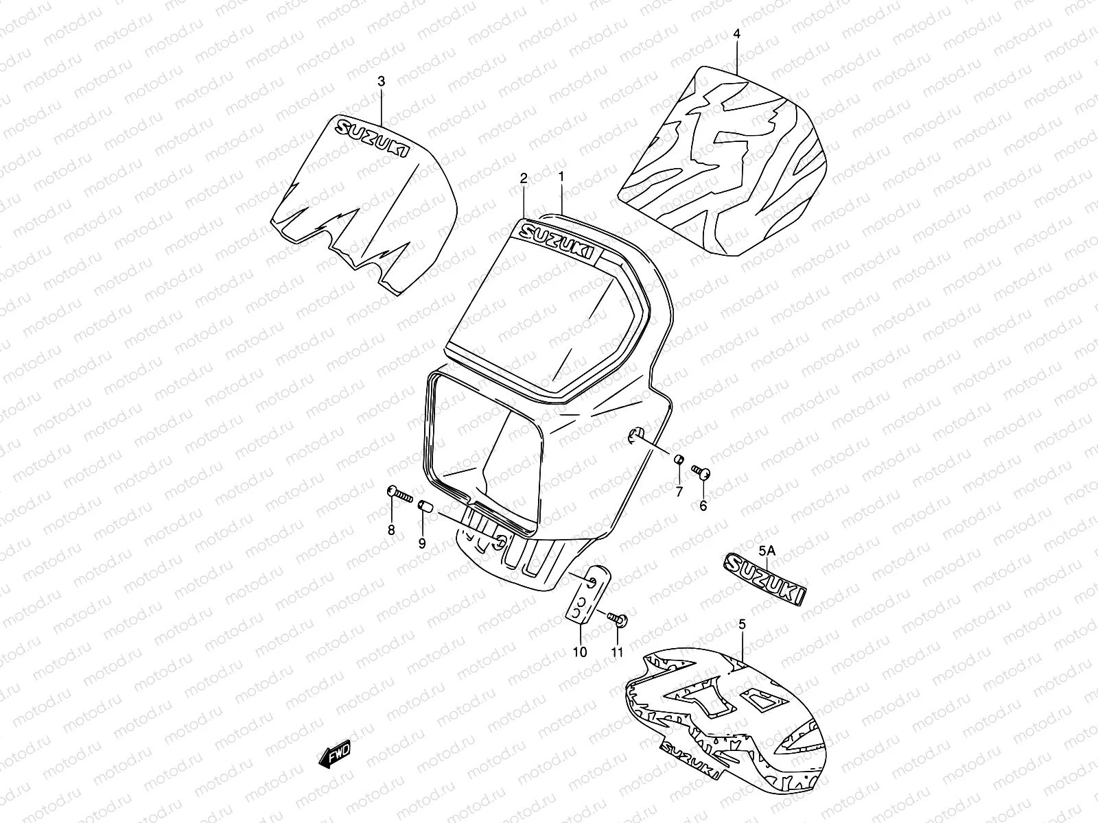 36 - HEADLAMP COVER