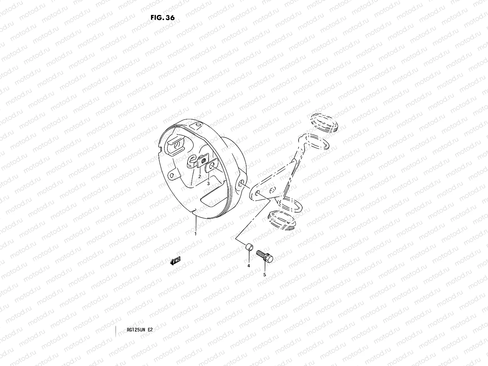 36 - HEADLAMP HOUSING
