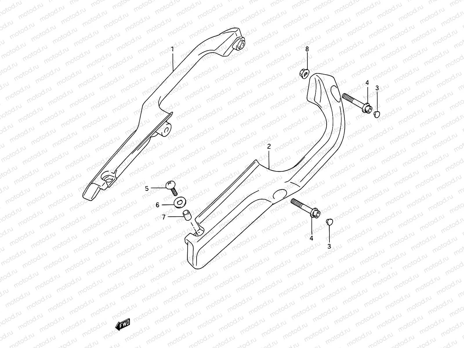36 - PILLION RIDER HANDLE