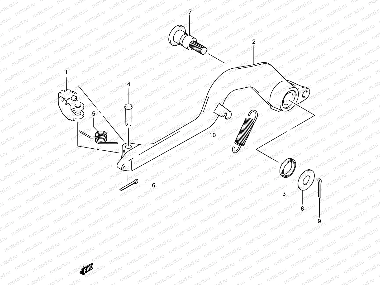36 - REAR BRAKE
