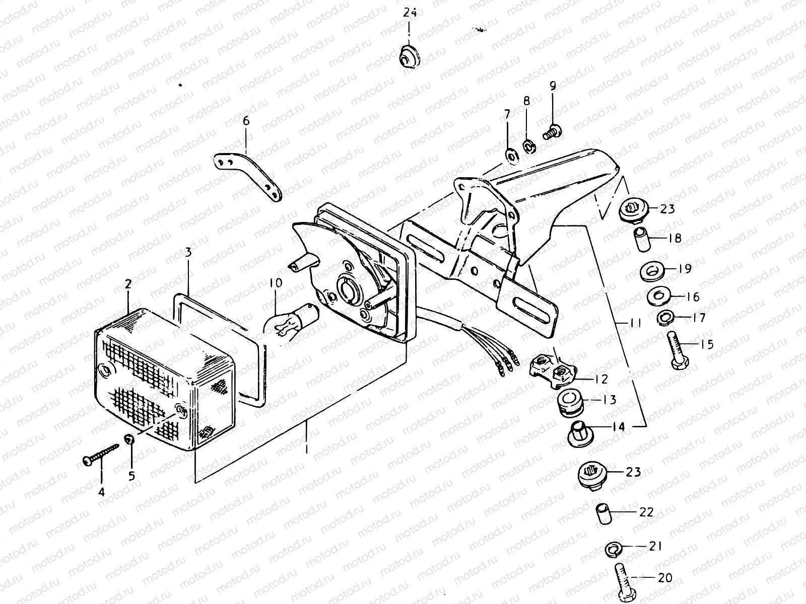36 - REAR COMBINATION LAMP