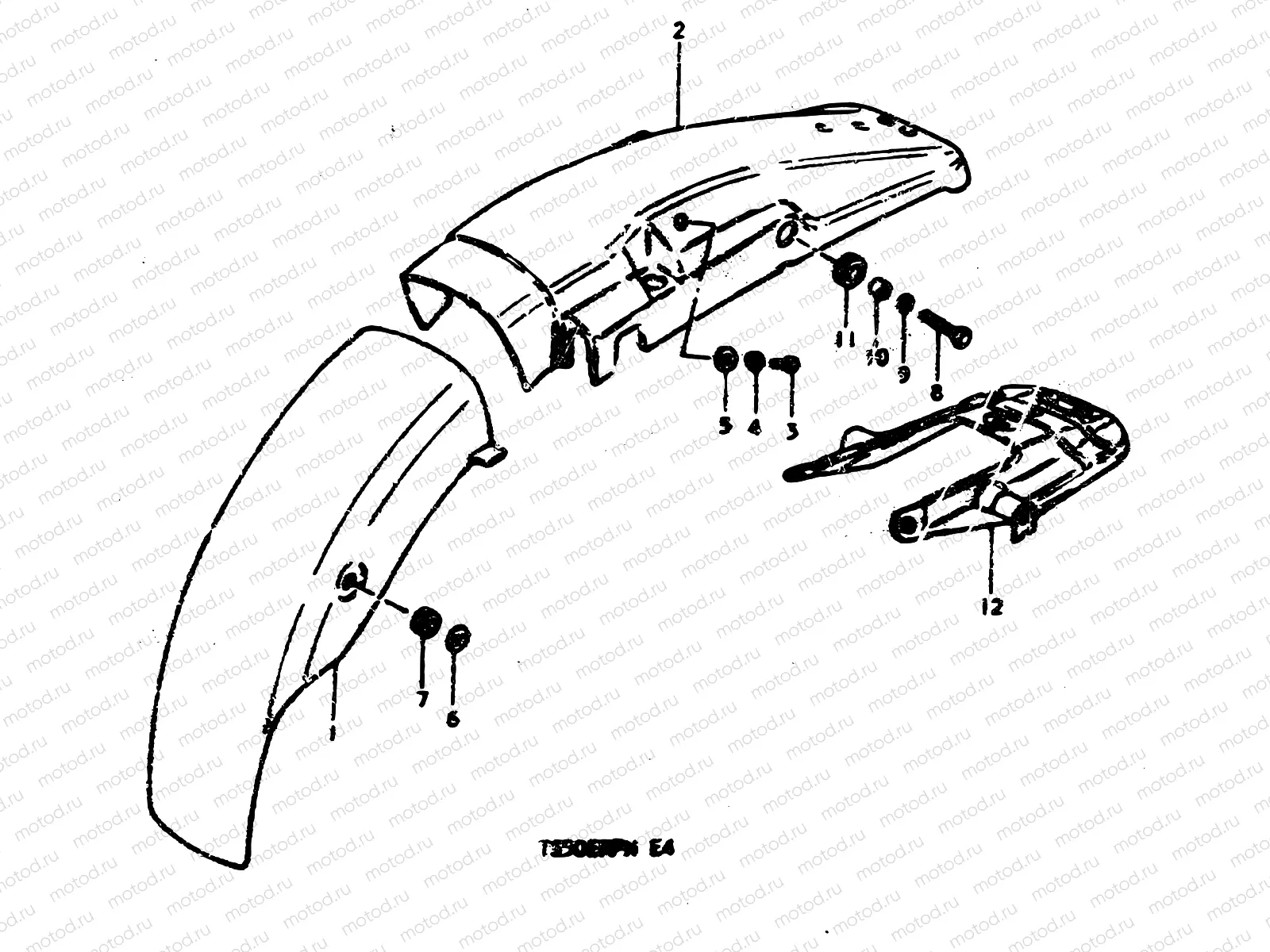 36 - REAR FENDER