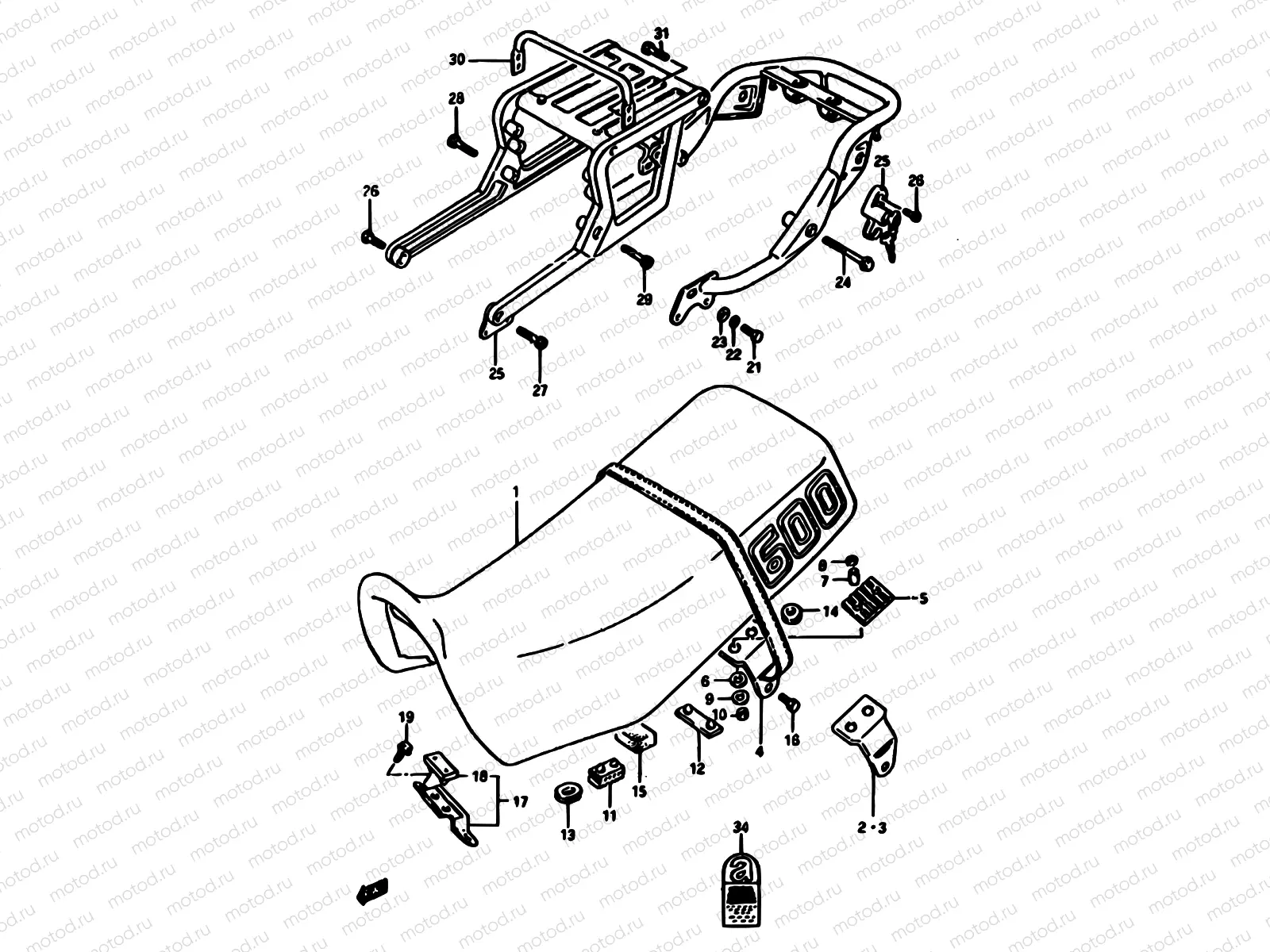 36 - SEAT (MODEL F/G/H/J)