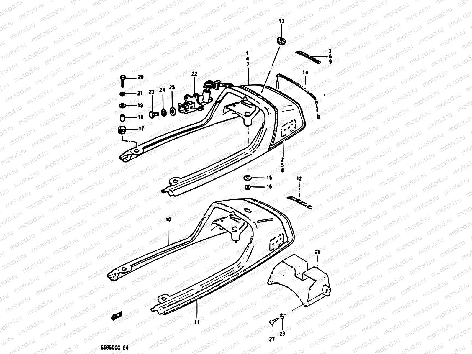 36 - SEAT TAIL COVER