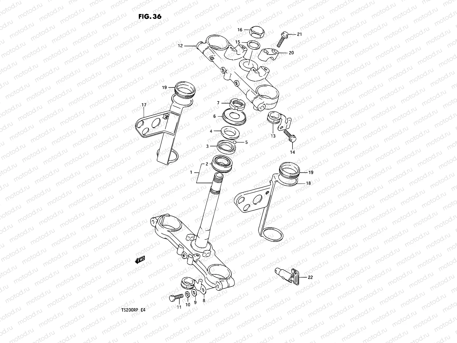 36 - STEERING STEM