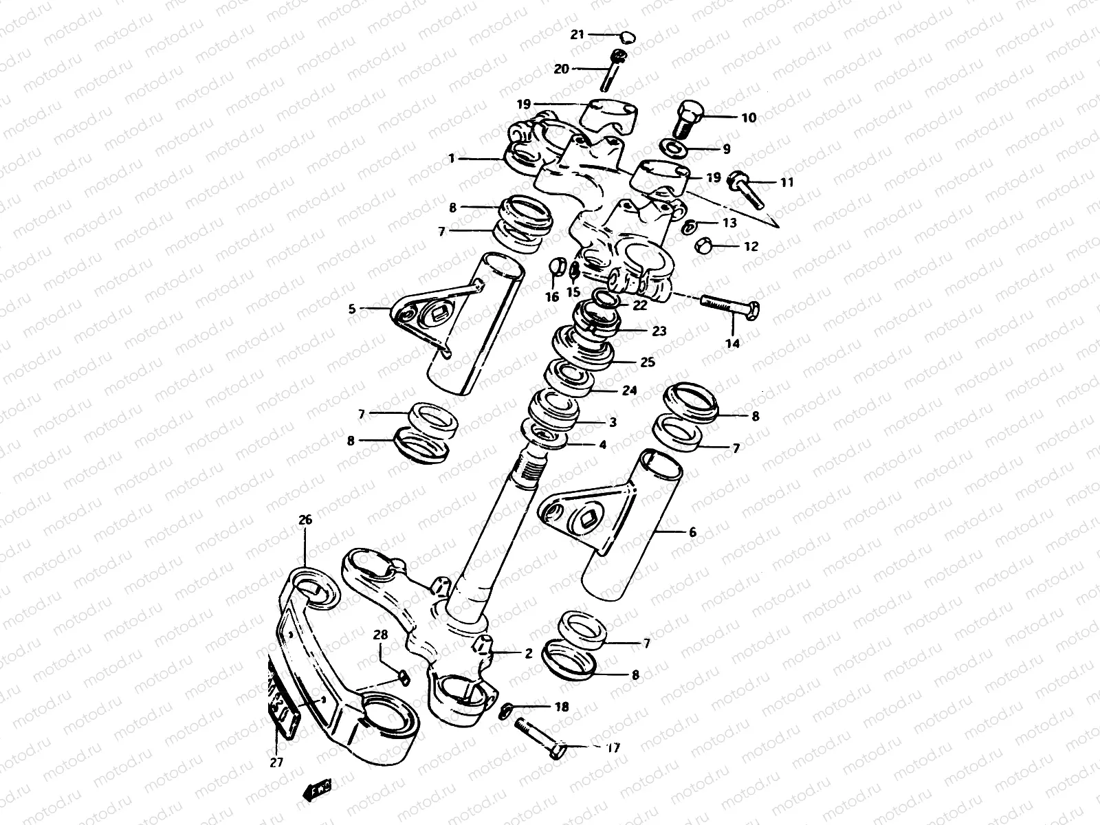 36 - STEERING STEM