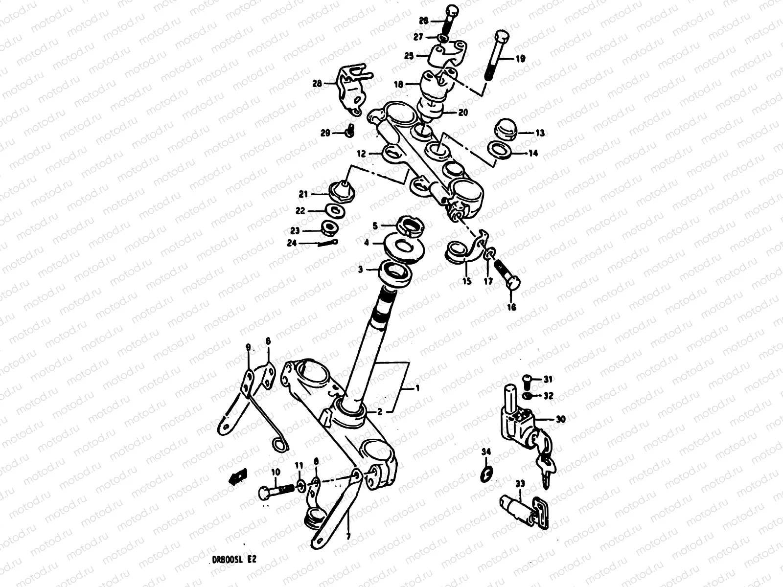36 - STEERING STEM