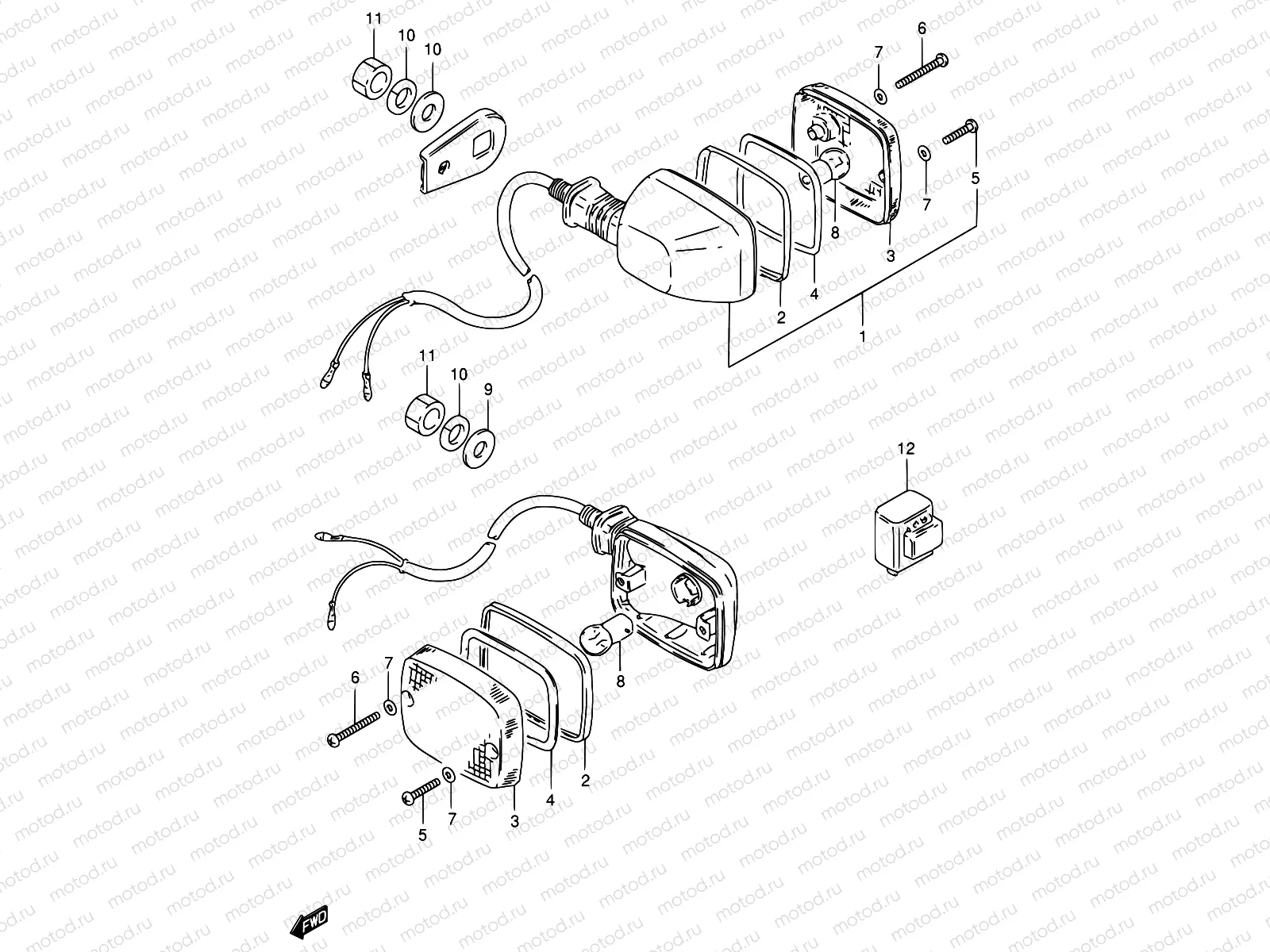 36 - TURN SIGNAL LAMP (E30)