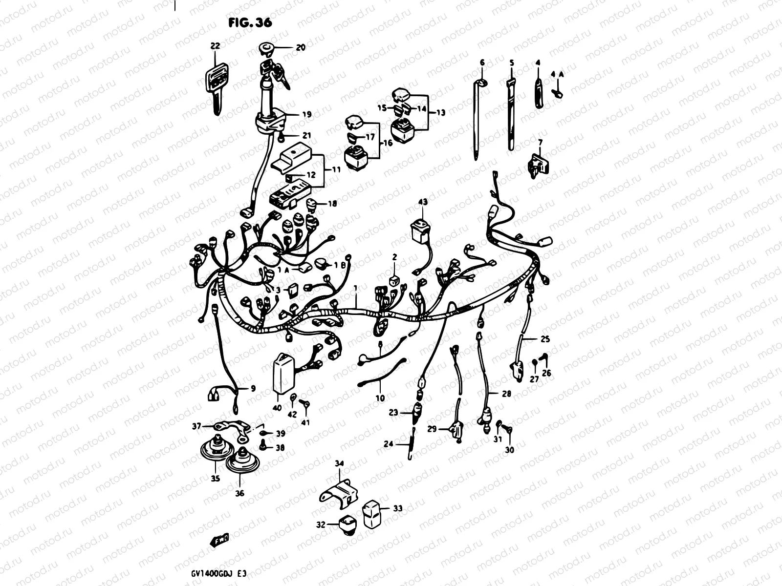 36 - WIRING HARNESS