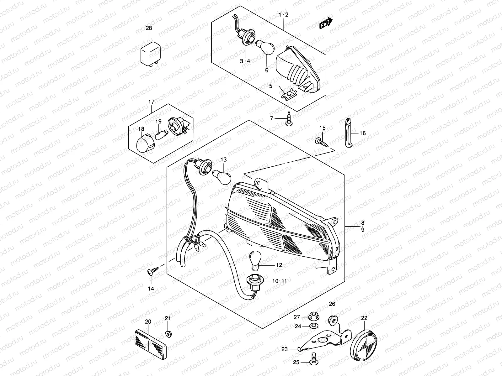 36A - COMBINATION LAMP (MODEL K5)