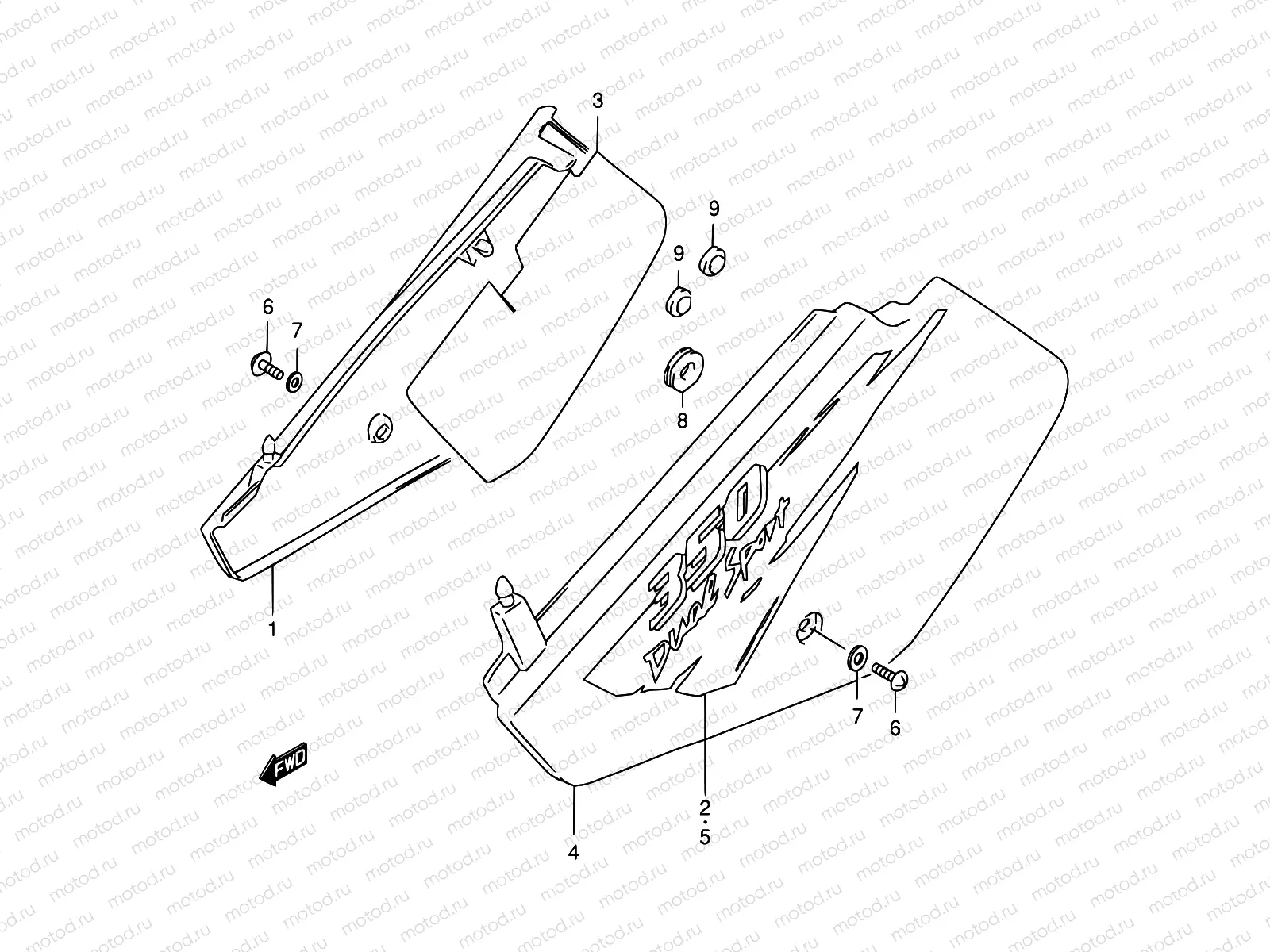 36A - FRAME COVER (MODEL T)
