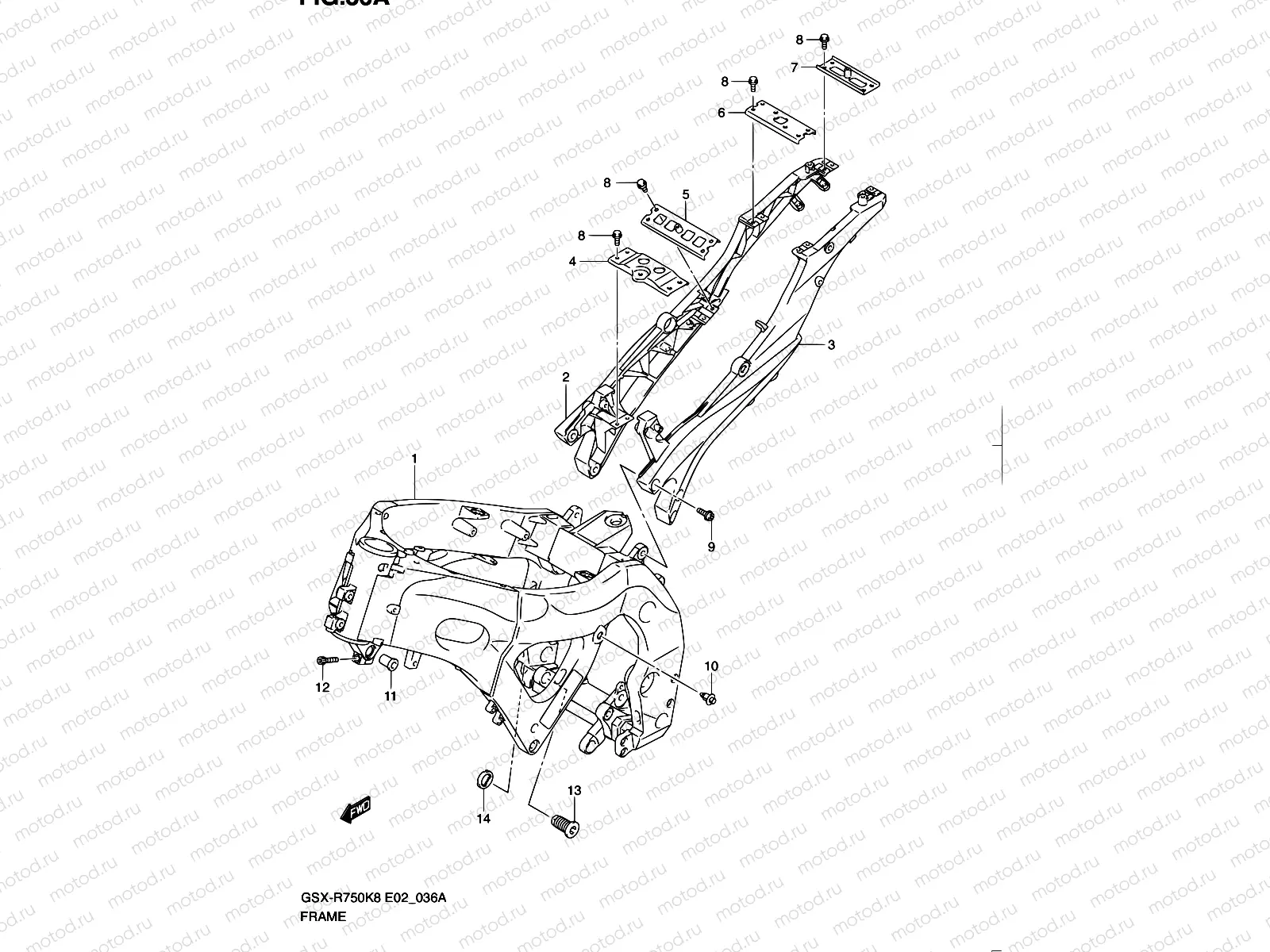 36A - FRAME (MODEL L0)