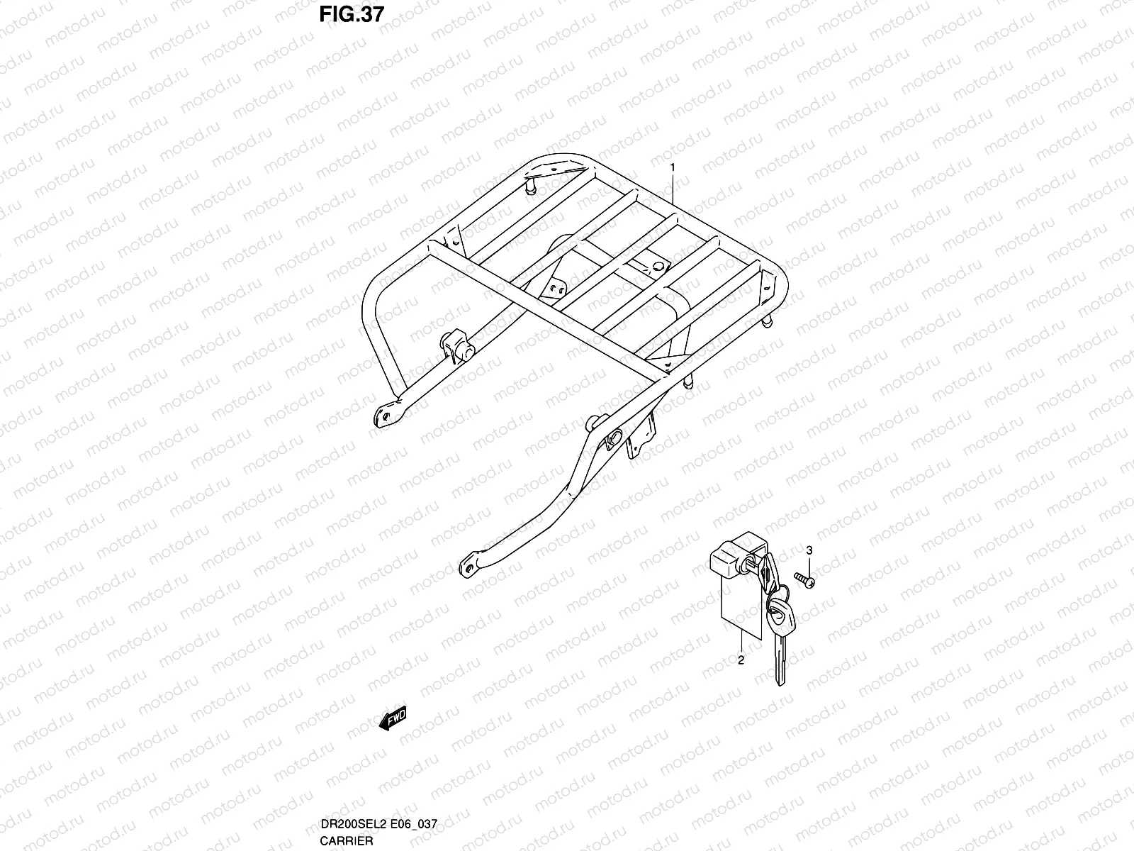 37 - CARRIER (DR200SEL2 E06)