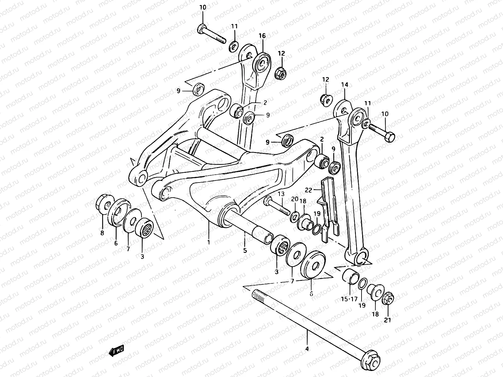 37 - CUSHION LEVER (MODEL D)