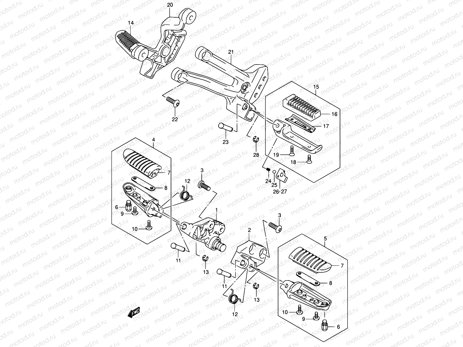 37 - FOOTREST