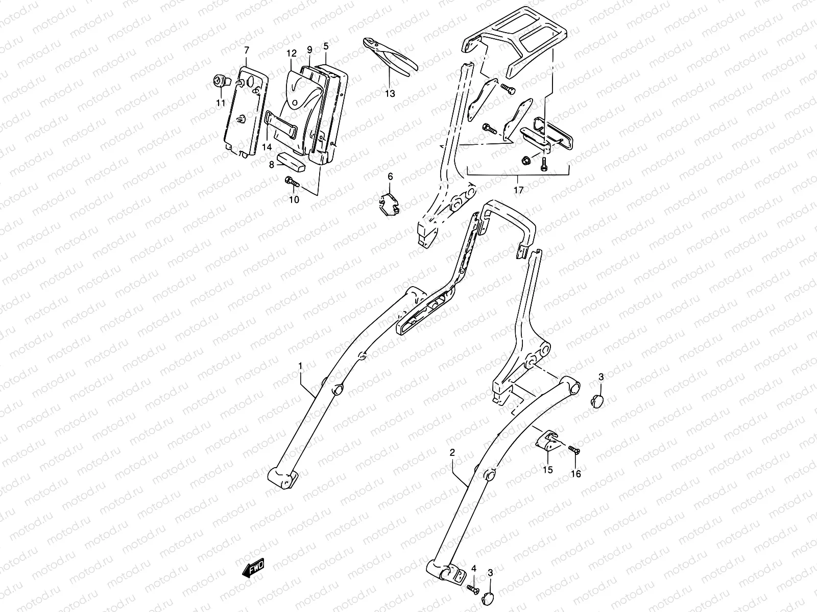 37 - FRAME HANDLE GRIP