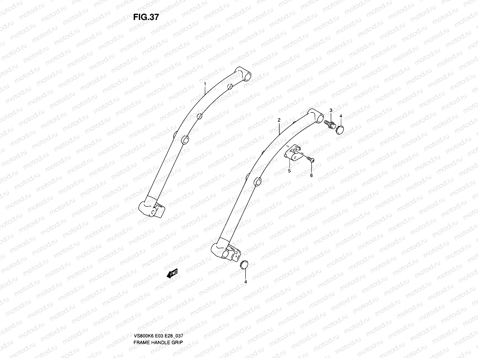 37 - FRAME HANDLE GRIP
