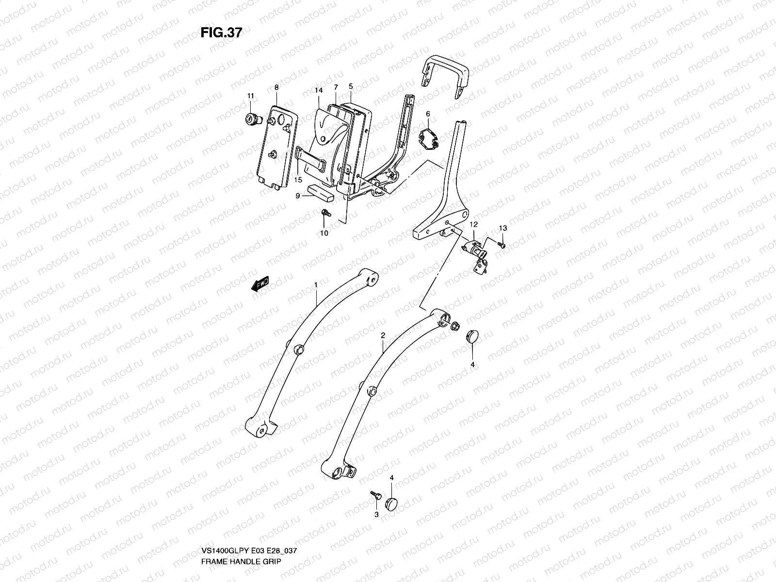 37 - FRAME HANDLE GRIP