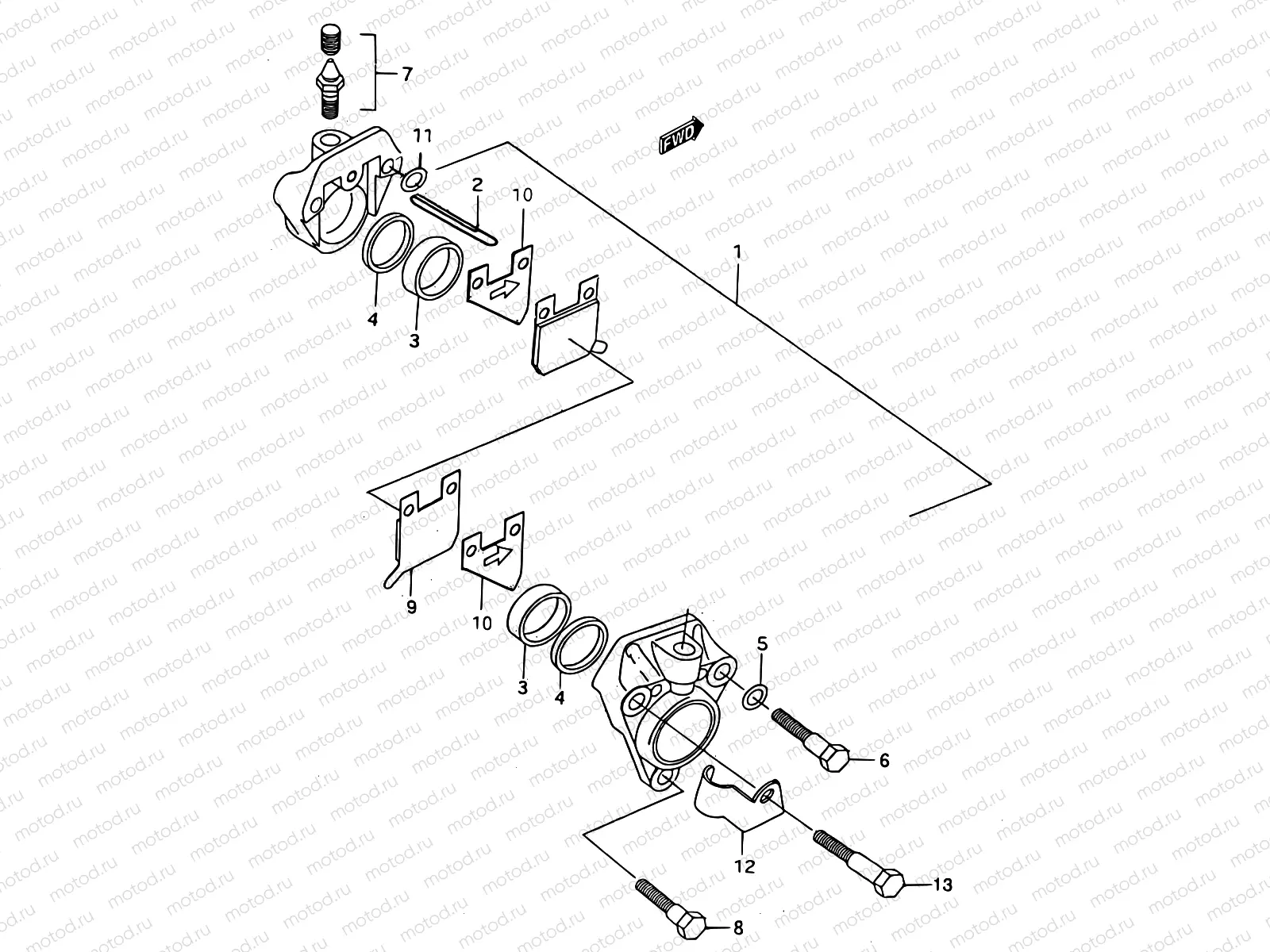 37 - FRONT CALIPER
