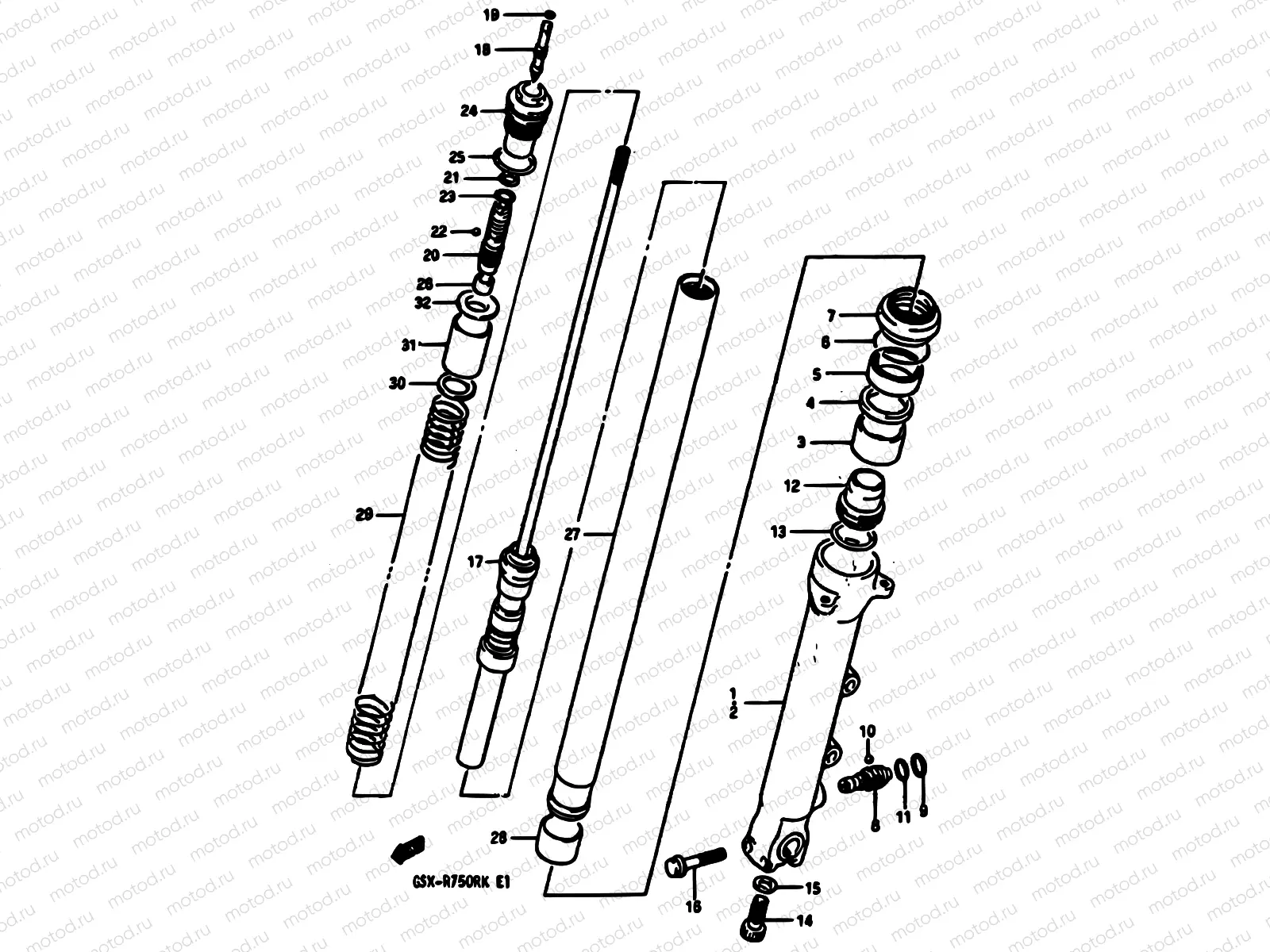 37 - FRONT DAMPER