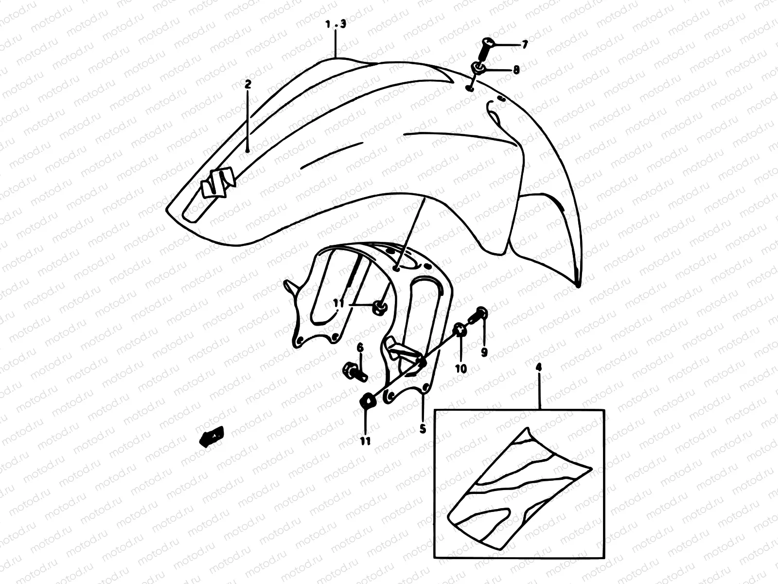 37 - FRONT FENDER