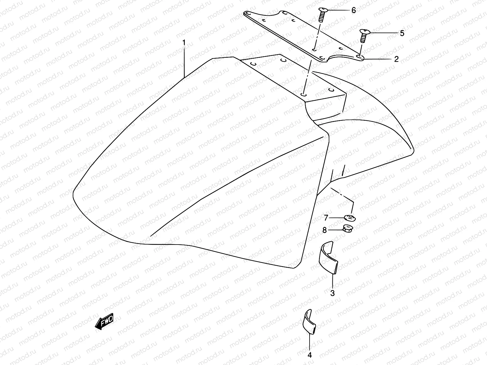 37 - FRONT FENDER