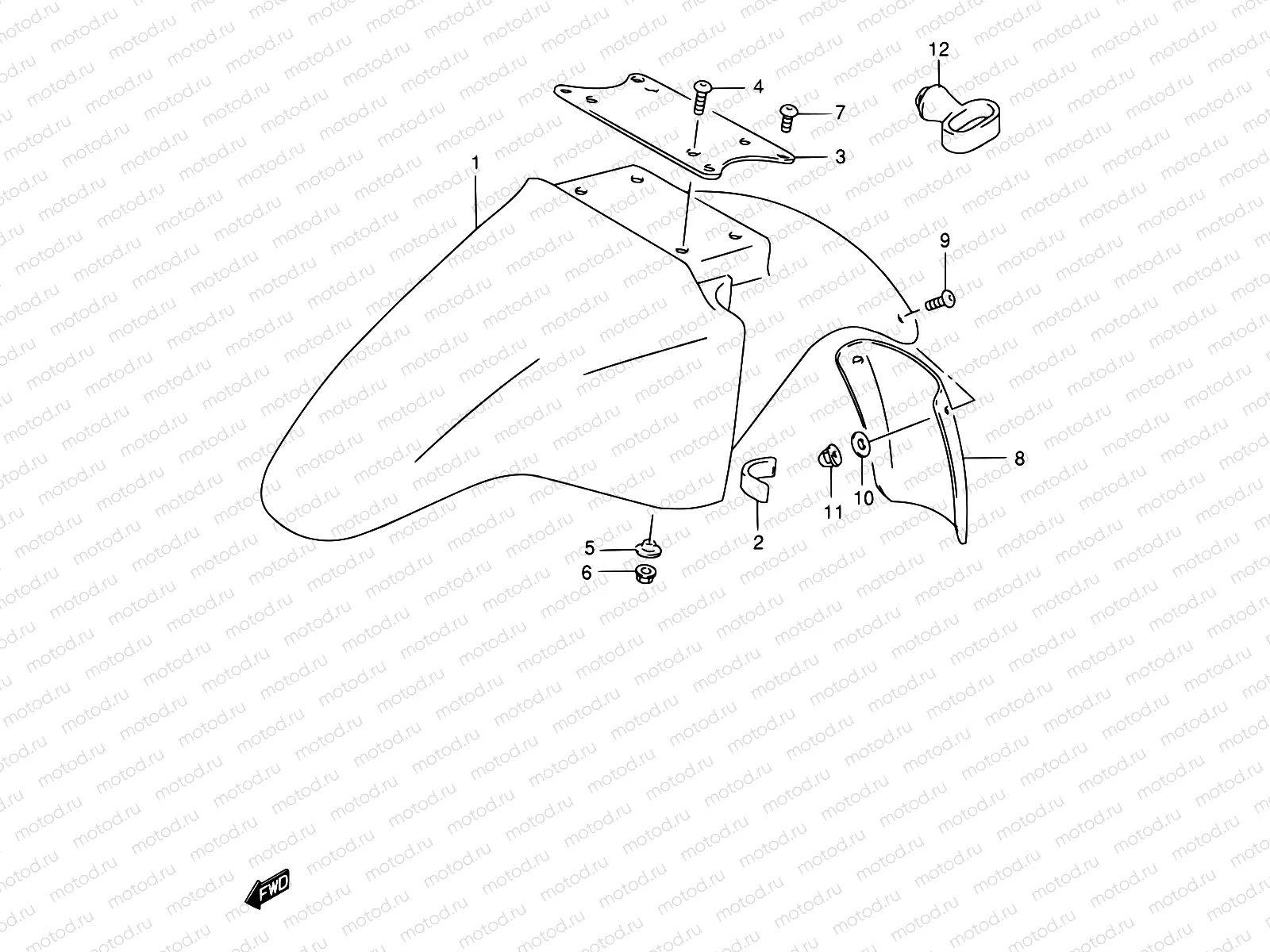 37 - FRONT FENDER