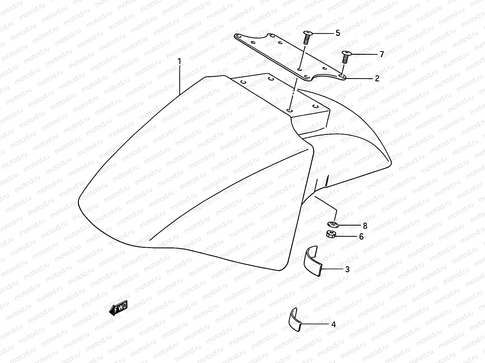 37 - FRONT FENDER