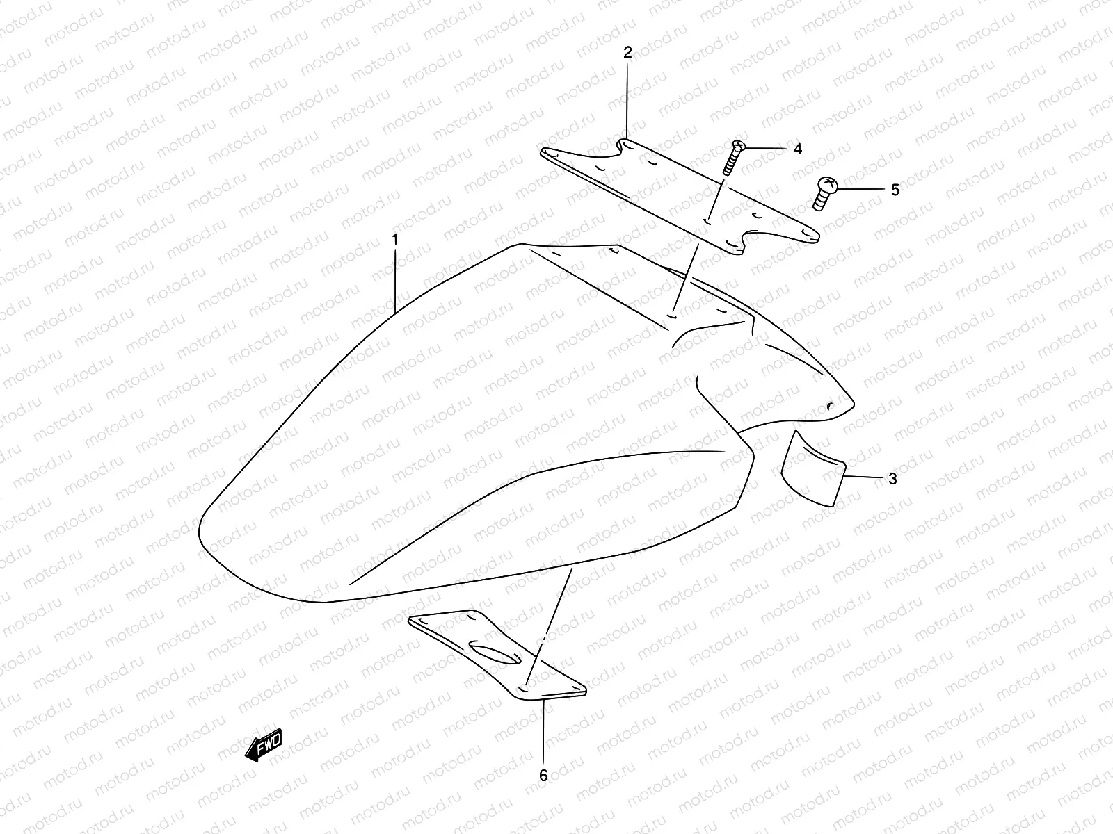 37 - FRONT FENDER