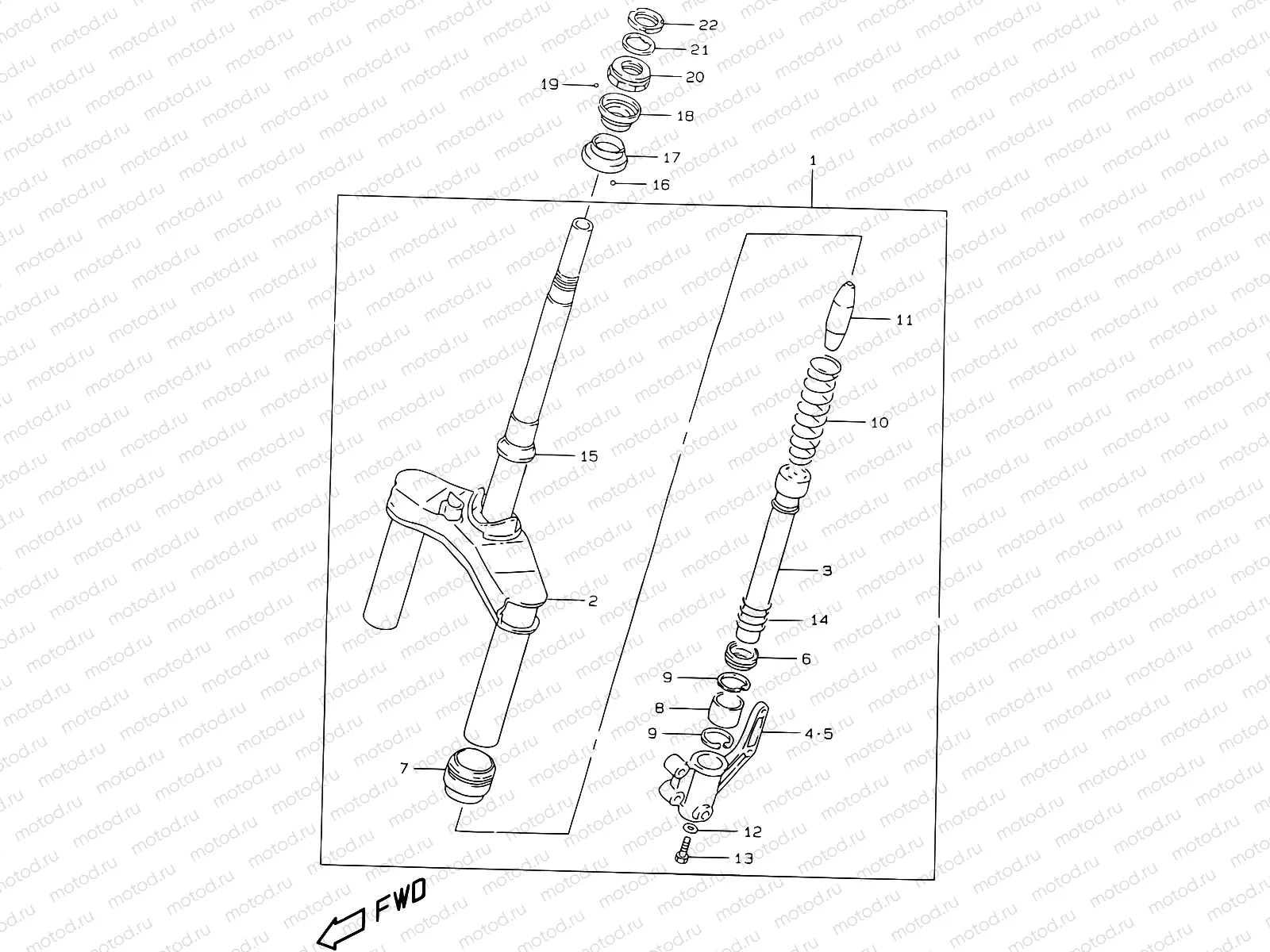 37 - FRONT FORK