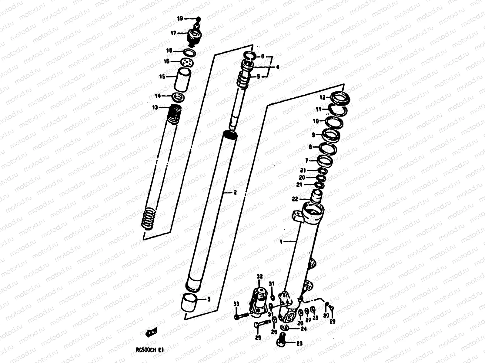 37 - FRONT LEFT DAMPER