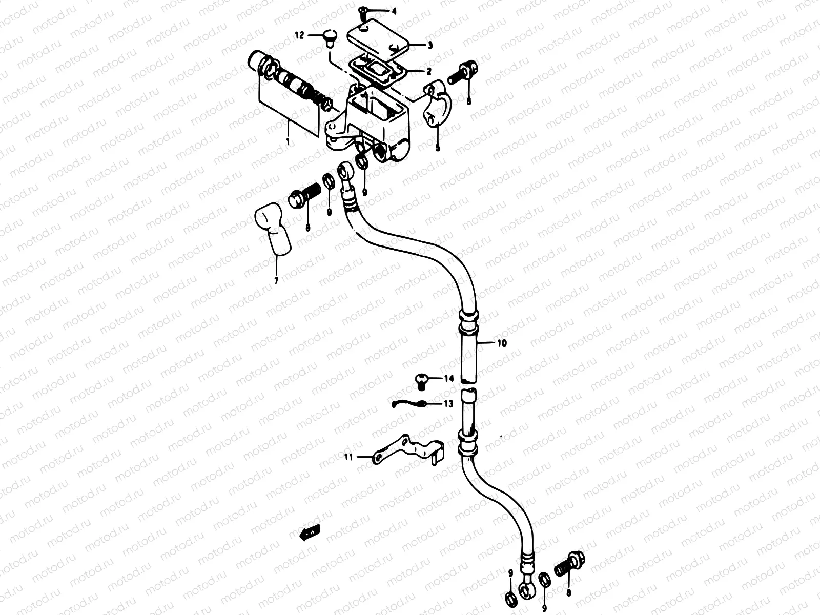 37 - FRONT MASTER CYLINDER