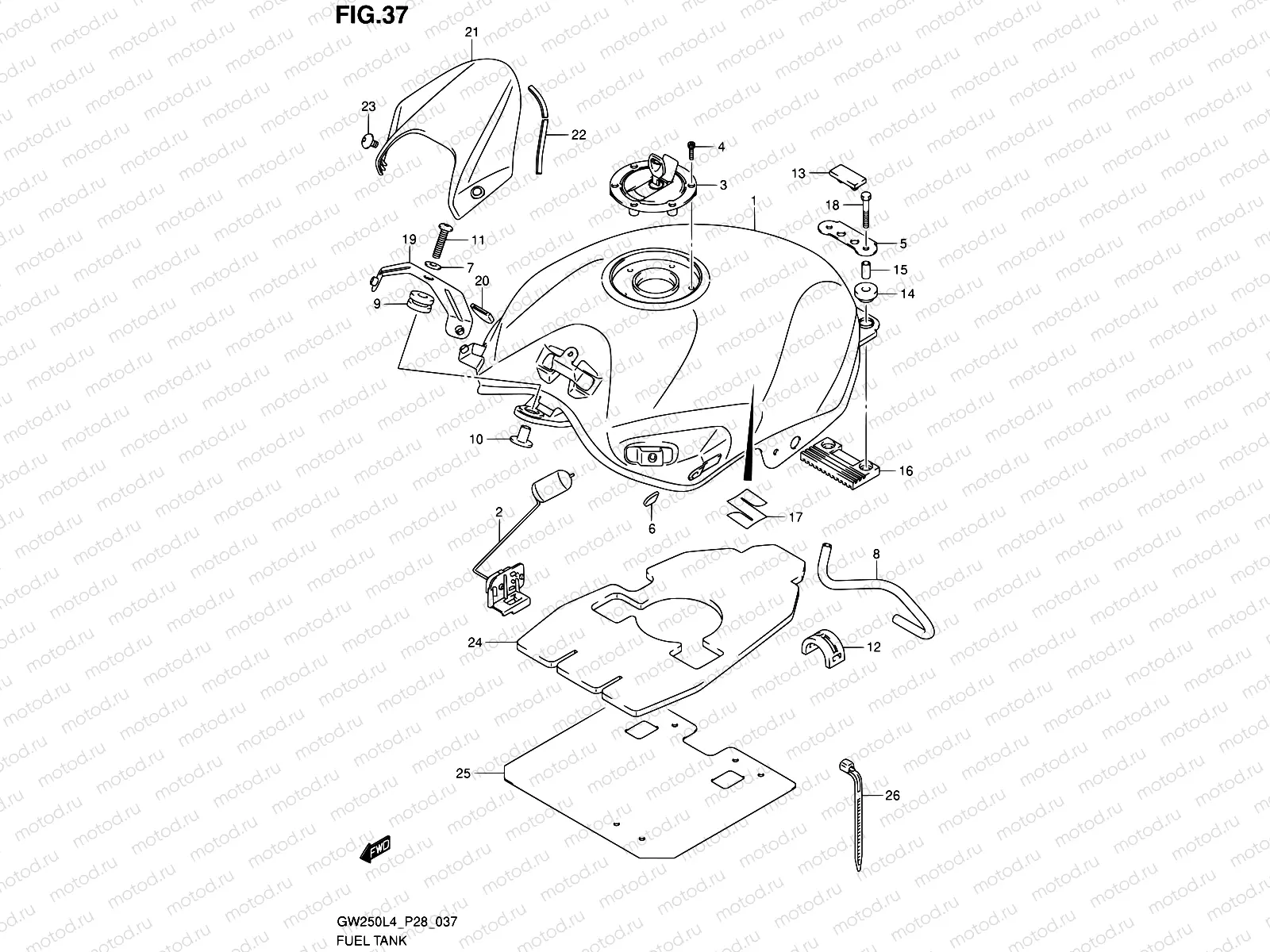 37 - FUEL TANK